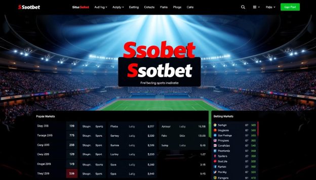 Situs Sbobet Online dengan Pasaran Lengkap